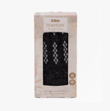 Totes Toasties STRETCH KNITTED SMARTOUCH GLOVES Womens Black Sparkle