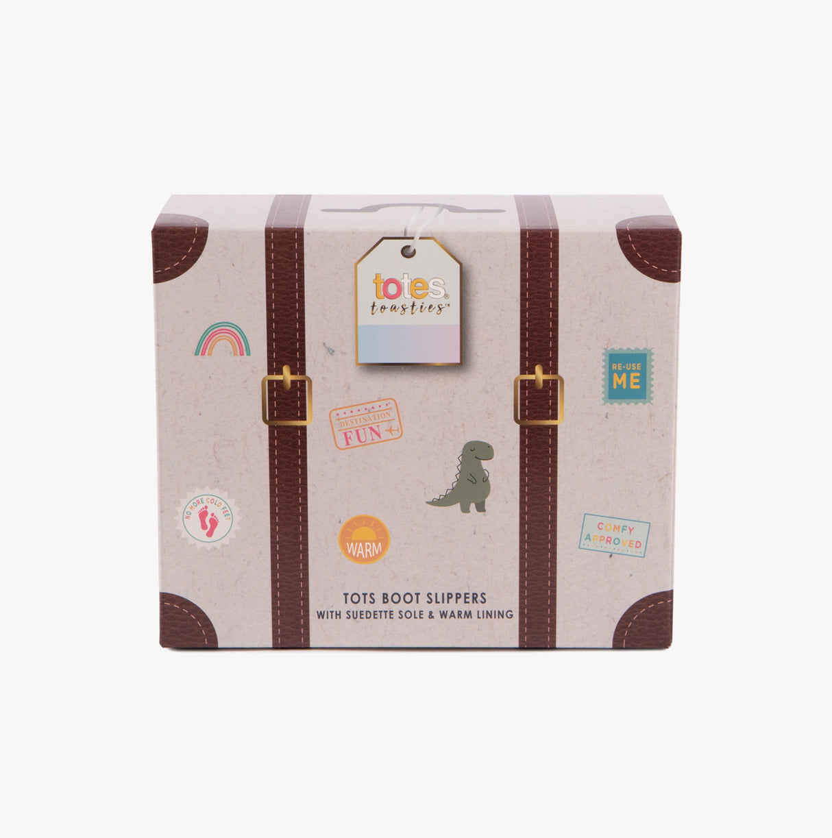 Totes Toasties MULTI FAUX FUR BOOT Slippers Kids Multi