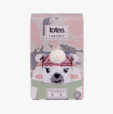 Totes Toasties SINGLE ORIGINAL SLIPPER SOCKS Womens Socks Polar Bear