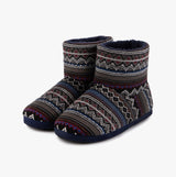 Totes Toasties FAIR ISLE BOOT Slippers Mens Multi