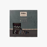 Totes Toasties FAIR ISLE BOOT Slippers Mens Multi