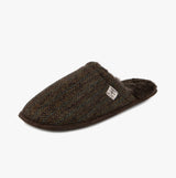Totes Toasties WOOL MIX MULE Slippers Mens Brown