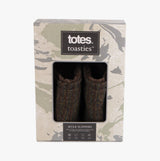 Totes Toasties WOOL MIX MULE Slippers Mens Brown