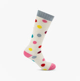 Totes Toasties WELLY BOOT SOCKS (Twin Pack) Womens Socks Multi