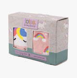 Totes Toasties ORIGINAL Slipper Socks  (Twin Pack) Unisex Kids Socks Unicorn