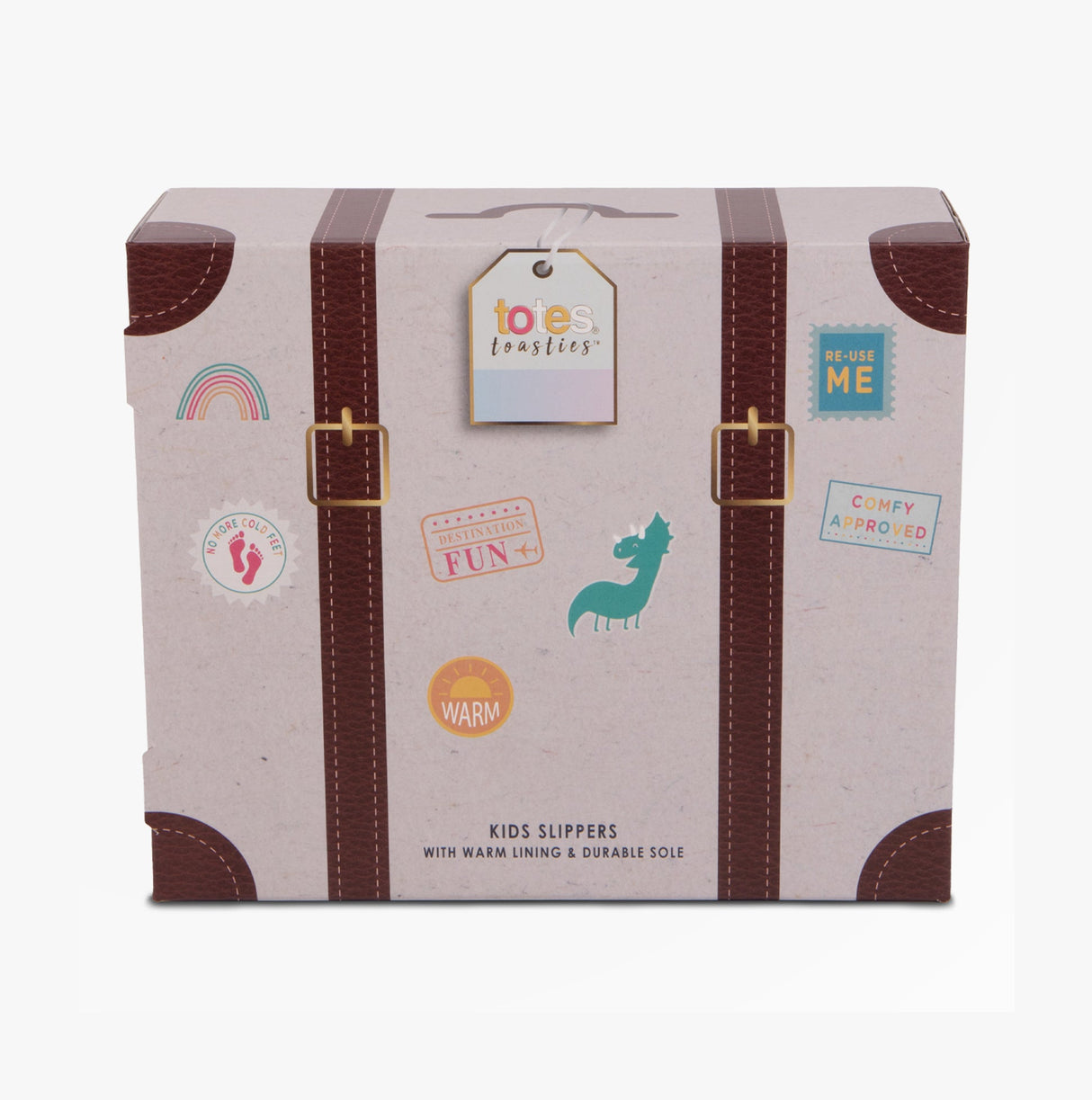 Totes Toasties SHORT Full Back Slippers Unisex Kids Multi