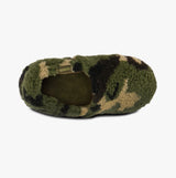 Totes Toasties SHORT Full Back Slippers Unisex Kids Green
