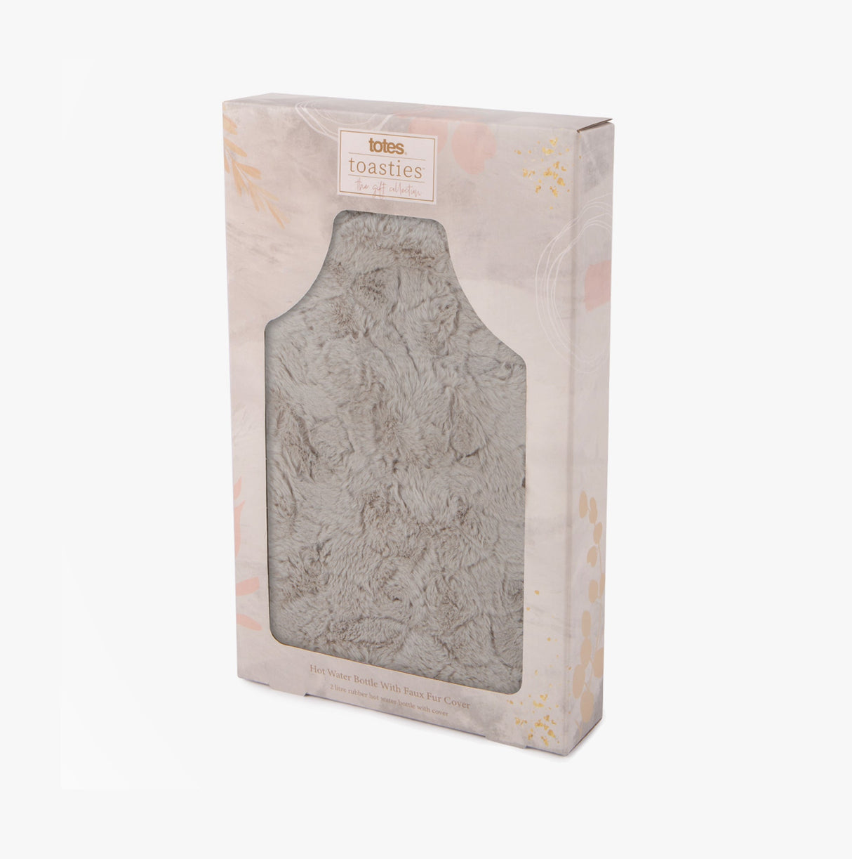 Totes Toasties HOT WATER BOTTLE Womens Grey