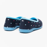 Sleepers ISLA Womens Full Slippers Blue/Turquoise