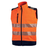 U-Power Dany Hi-Vis Softshell Water Resistant Gilet Bodywarmer