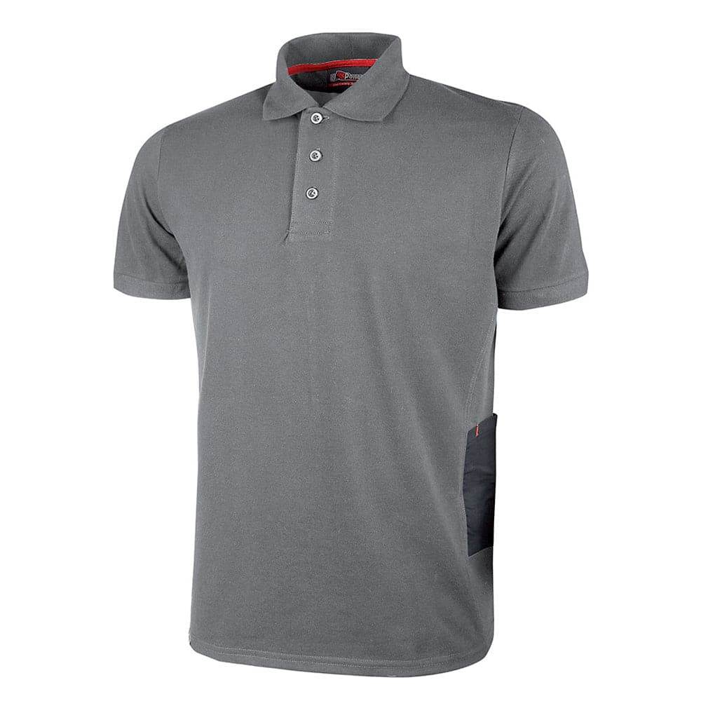 U-Power Gap Short Sleeved Slim Fit Work Polo Shirt