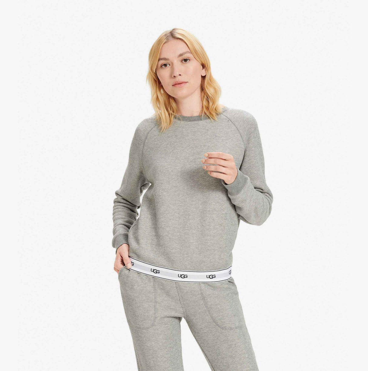 UGG NENA Womens Sweater Grey Heather