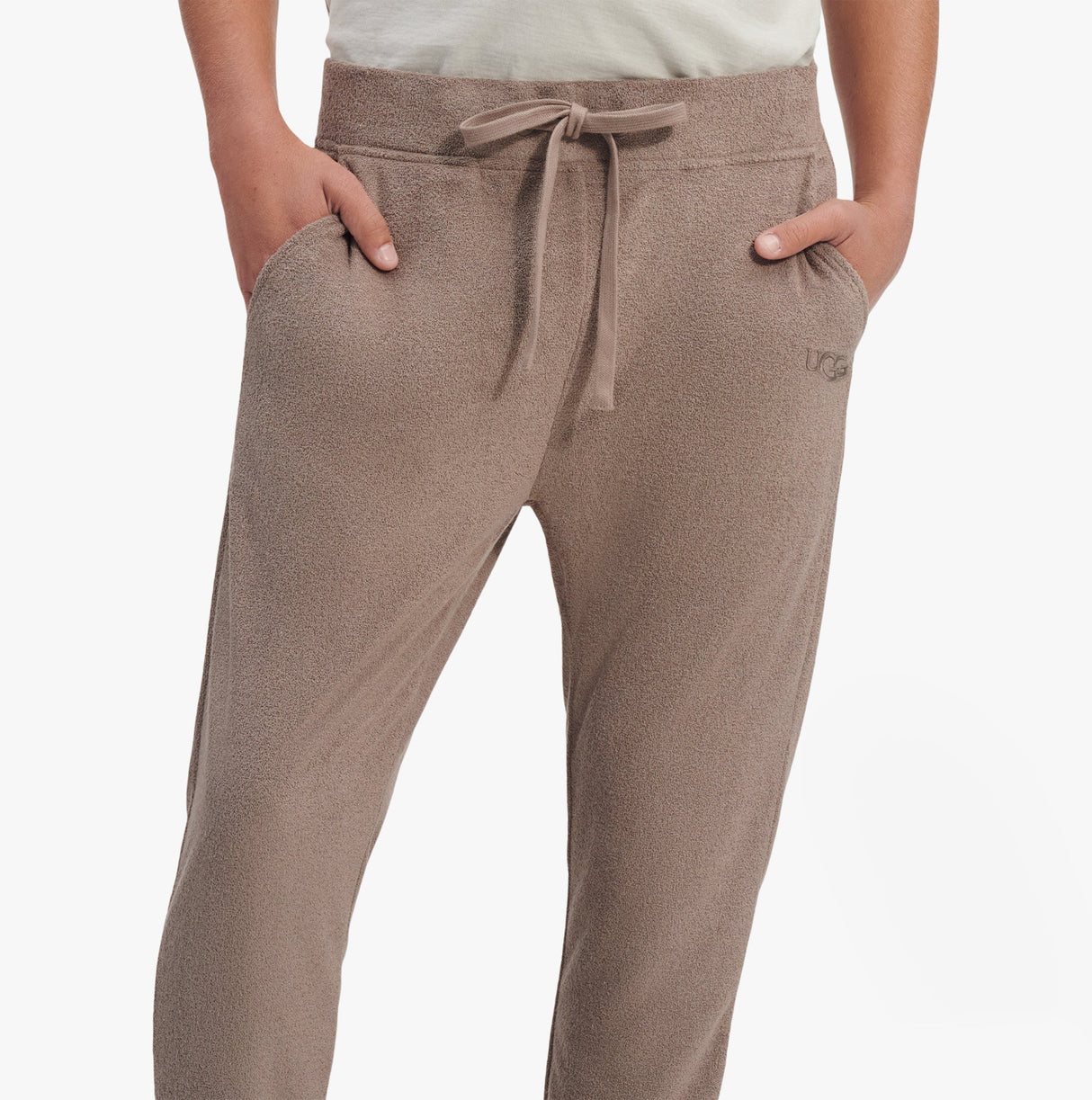 UGG BRANTLEY Mens Lounge Joggers Wolf Grey