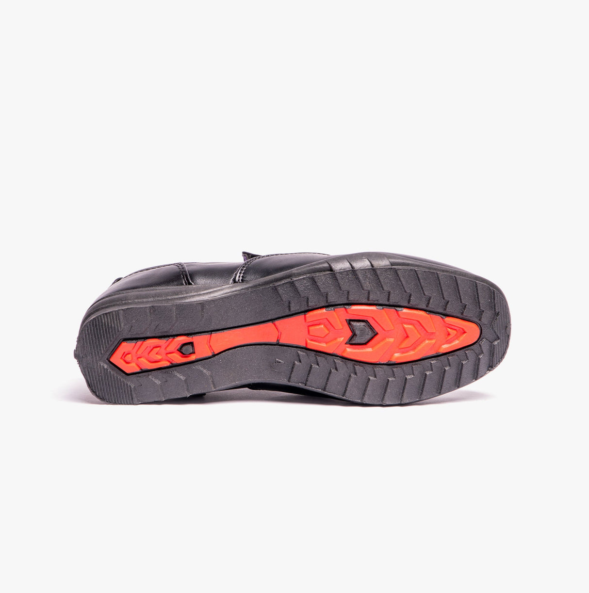 US Brass B612A Boys Slip On School Shoes Black