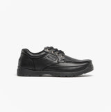 US Brass STUBBY Mens Lace-Up Casual Shoes Black