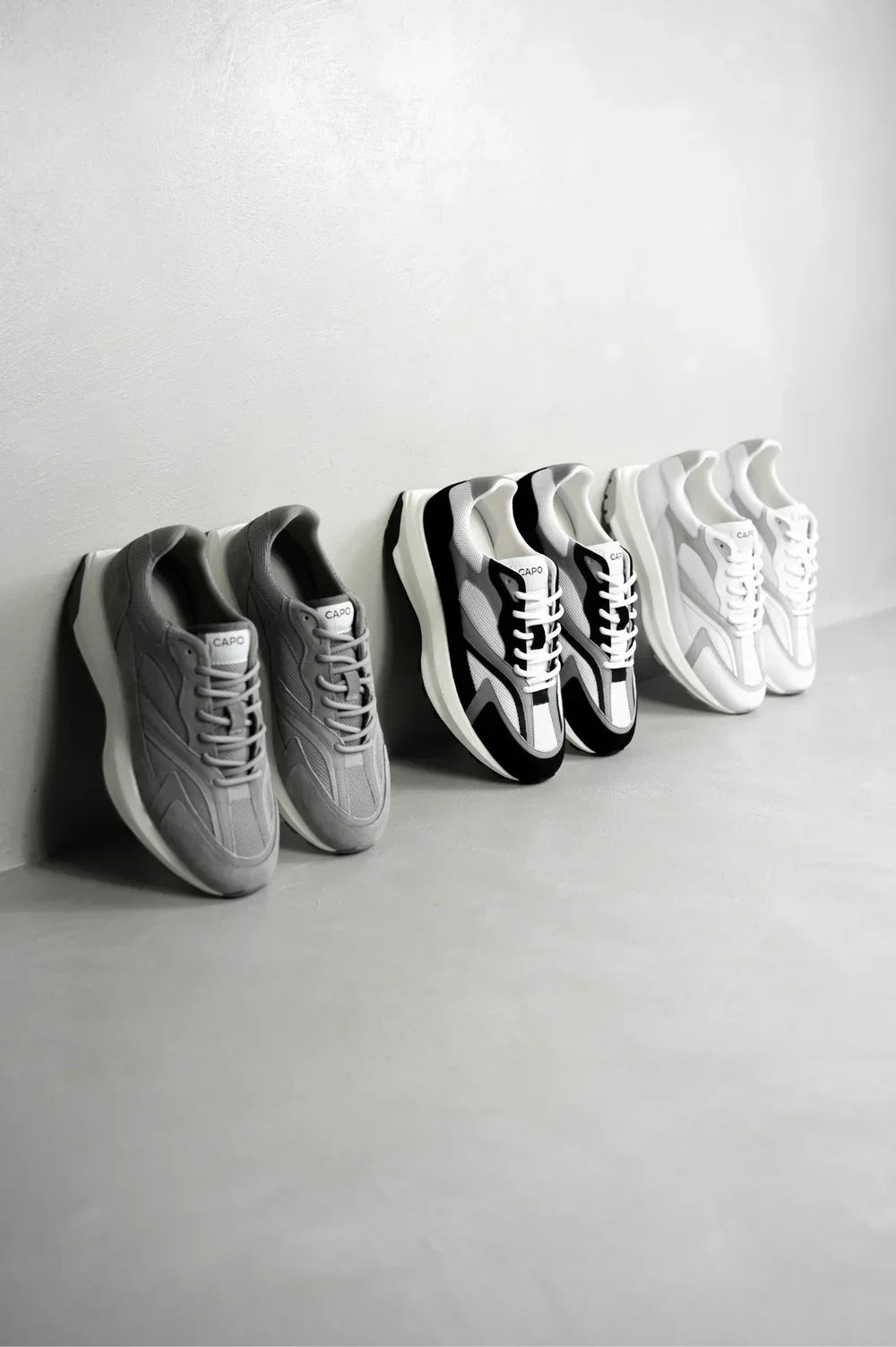 Capo Omni Trainer - Black/White/Light Grey