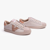 Victoria BERLIN LEATHER & SPLIT Womens Trainers White/Beige