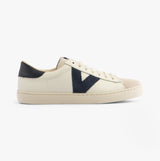 Victoria BERLIN LEATHER & SPLIT Womens Trainers Marino