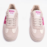 Victoria BERLIN FAUX LEATHER & SPLIT Womens Trainers Fucsia