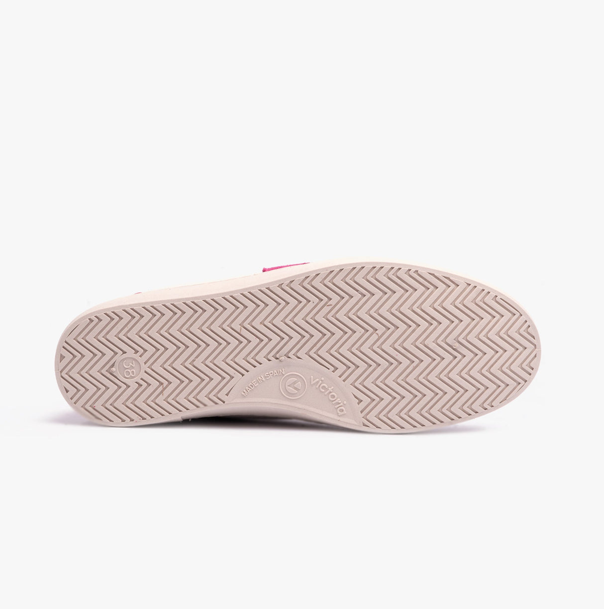 Victoria BERLIN FAUX LEATHER & SPLIT Womens Trainers Fucsia