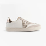 Victoria BERLIN FAUX LEATHER & SHEARLING CYCLIST Womens Trainers Hielo