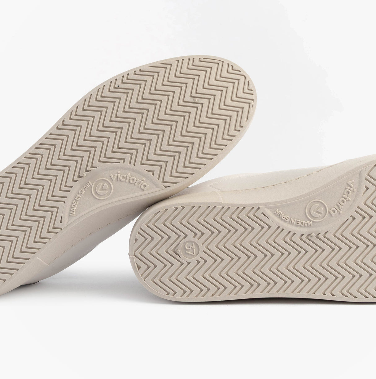 Victoria BERLIN FAUX LEATHER & SHEARLING CYCLIST Womens Trainers Hielo