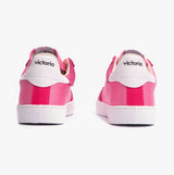 Victoria BERLIN SPLIT LEATHER & NYLON Womens Trainers Fucsia
