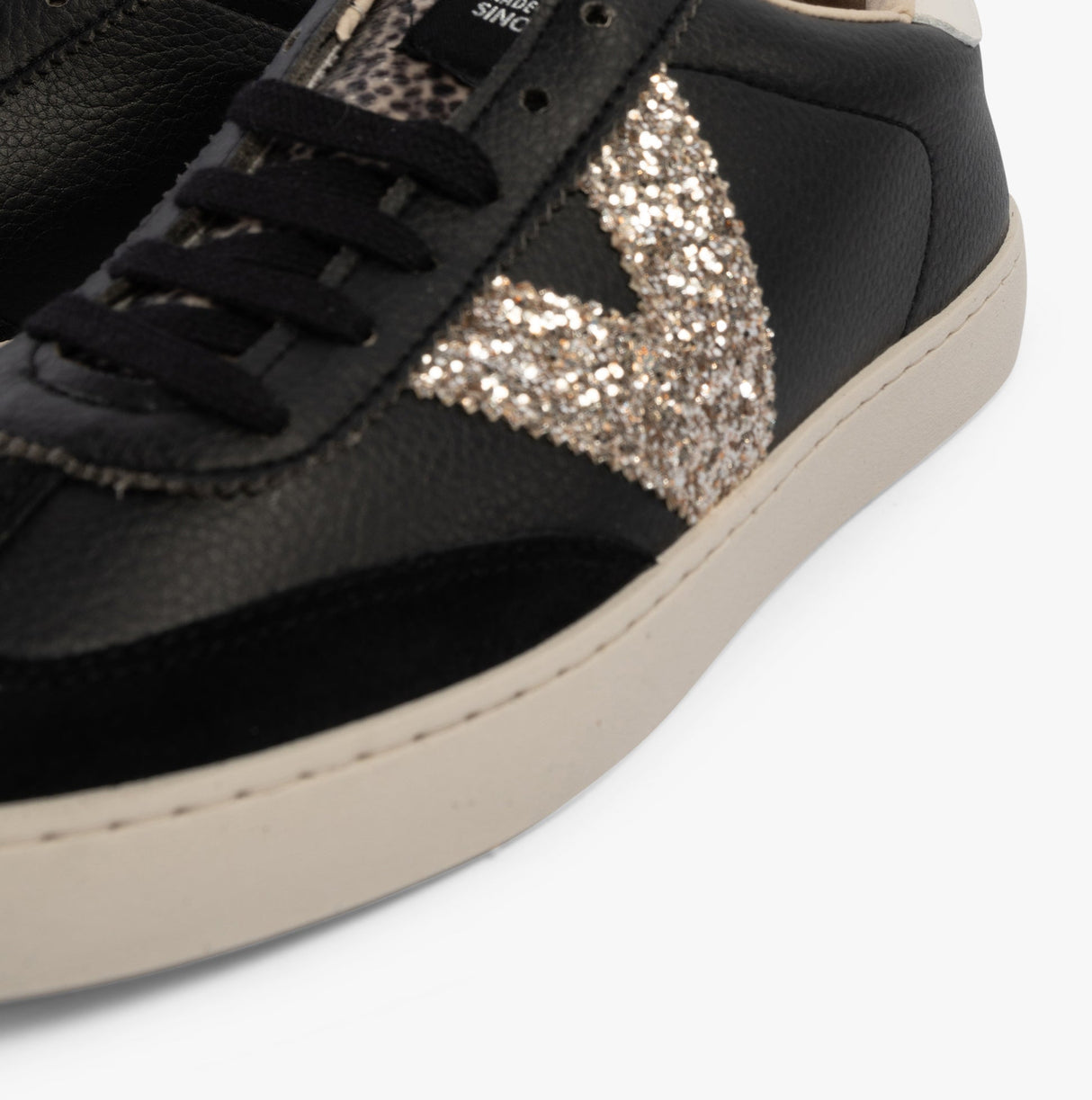 Victoria BERLIN FAUX LEATHER PUMPED CYCLIST Womens Trainers Negro