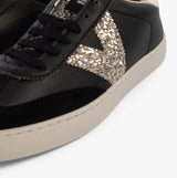 Victoria BERLIN FAUX LEATHER PUMPED CYCLIST Womens Trainers Negro