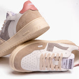 Victoria SEUL FAUX LEATHER & SPLIT Womens Trainers Rosa