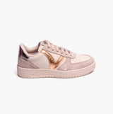 Victoria MADRID METAL & SPLIT LEATHER Womens Trainers Nude