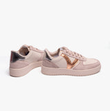 Victoria MADRID METAL & SPLIT LEATHER Womens Trainers Nude