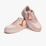 Victoria MADRID METAL & SPLIT LEATHER Womens Trainers Nude