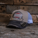 Beige Surf Diamond Cap