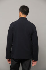 Geno Seersucker Blazer - Navy