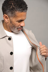 Marchant Unlined Shacket - Showerproof Putty