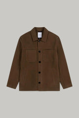 Wilkes Shacket - Camel Moleskin