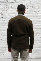 Wilkes Shacket - Olive Moleskin