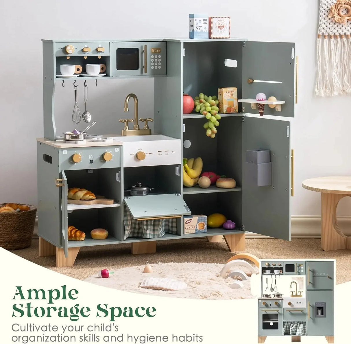 Tiny Chef XL - Wooden Play Kitchen