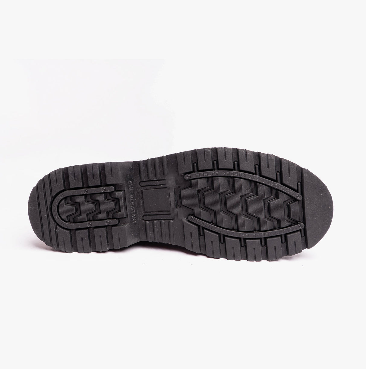 Woodland RICK Mens Leather Work Boots Black