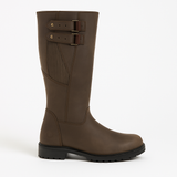 Woodland BLAKE Mens Waxy Leather Country Boots Dark Brown