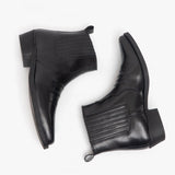 Woodland NEBRASKA Mens Cowboy Boots Black