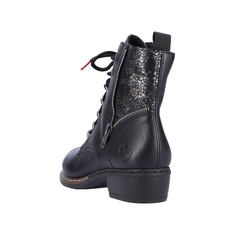 Rieker Y0800-00 Womens Boots Black