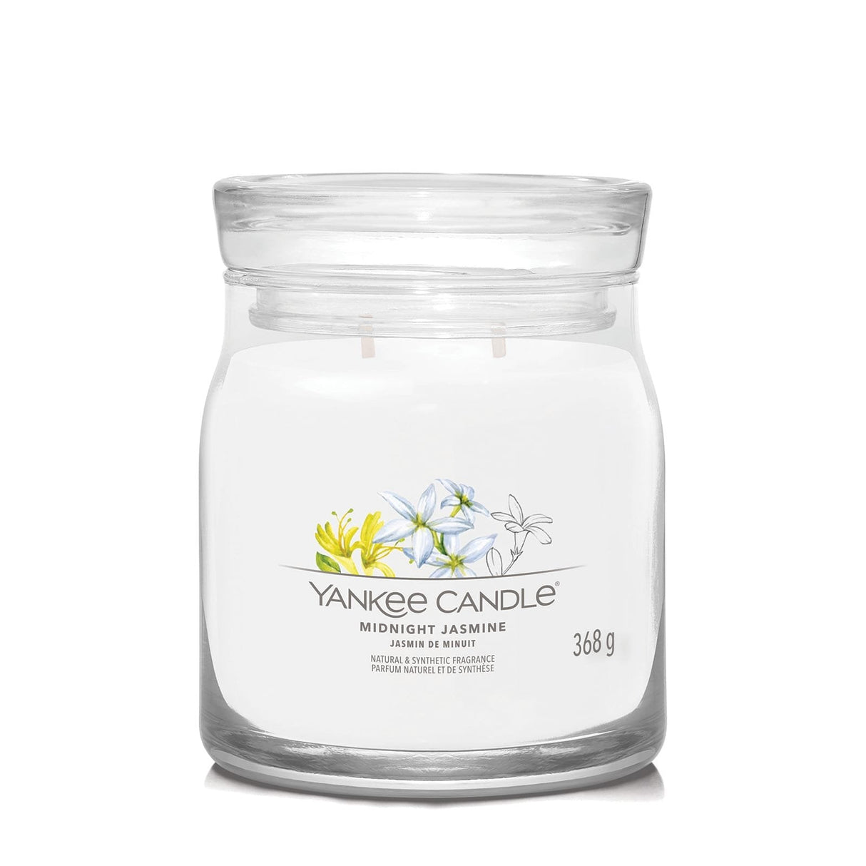 Yankee Midnight Jasmine Signature Medium Jar