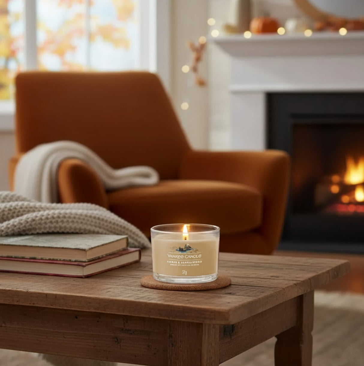 Yankee Amber & Sandalwood Signature Votive