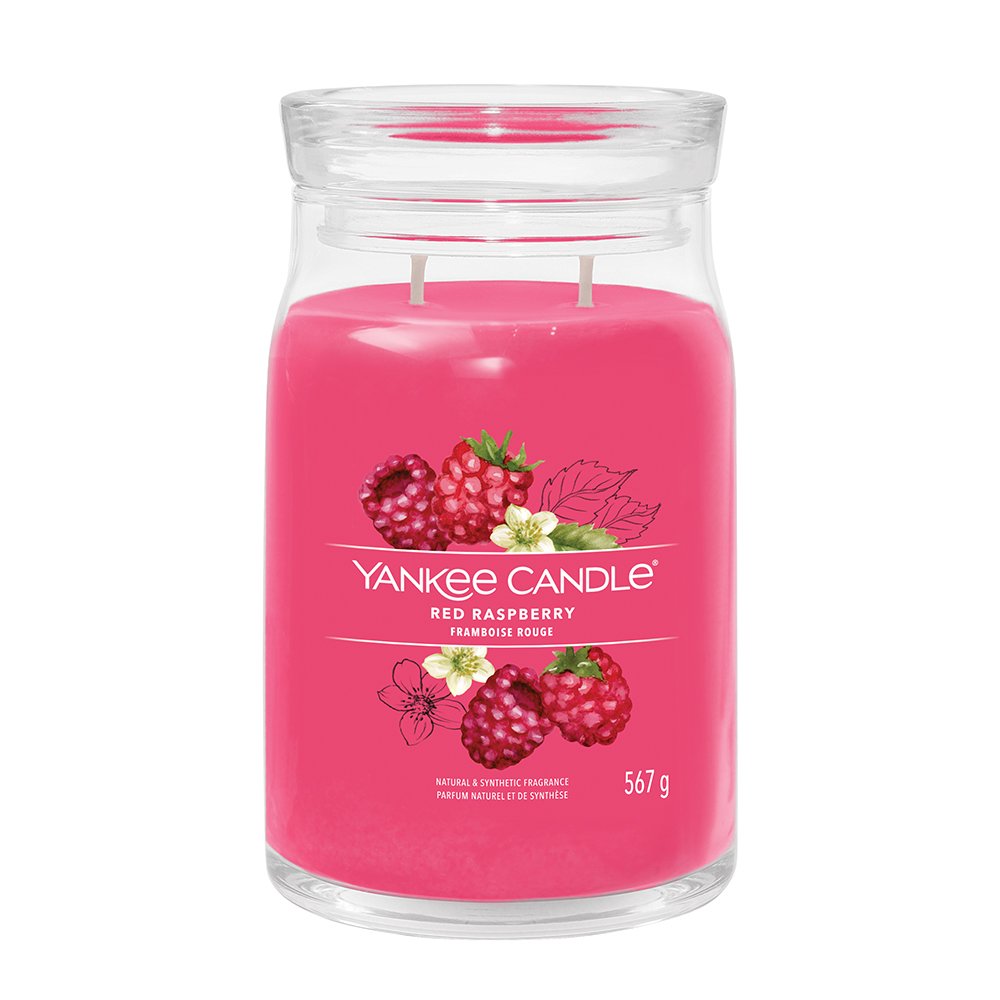 Yankee Red Raspberry Signature Large Jar