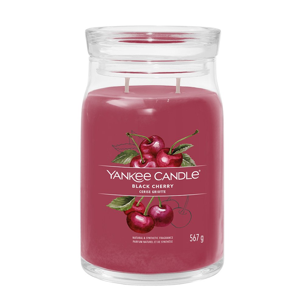 Yankee Black Cherry Signature Large Jar