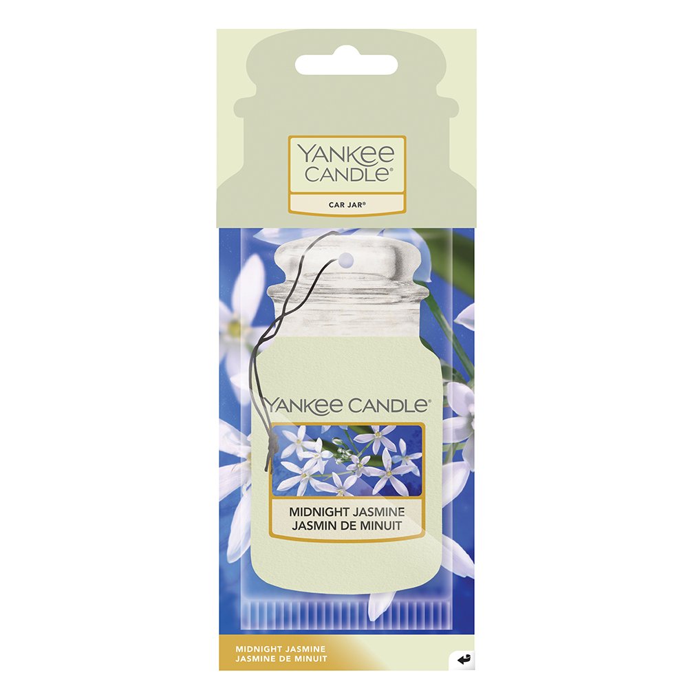 Yankee Midnight Jasmine Original Car Jar Paper