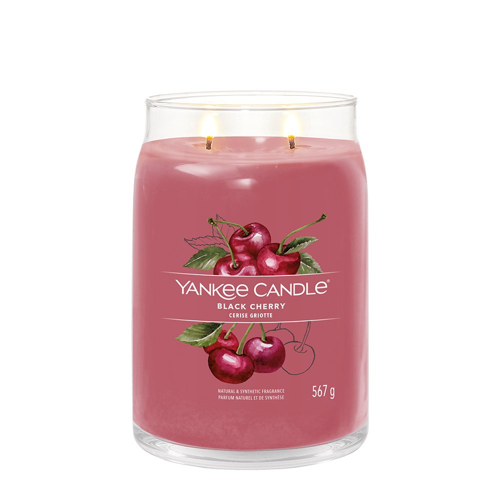Yankee Black Cherry Signature Large Jar