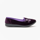 Zedzzz JENNY Womens Full Slippers Purple